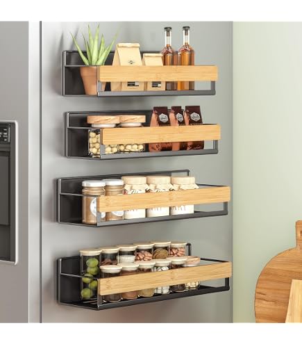 Amazon.com: Zevro Zero Gravity Magnetic Spice Rack with 12